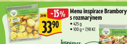 Menu inspirace Brambory s rozmarýnem, 425 g