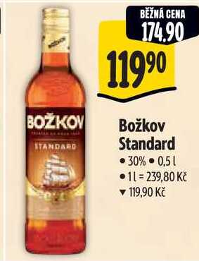Božkov Standard, 0,5 l