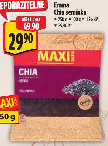 Emma Chia semínka, 250 g