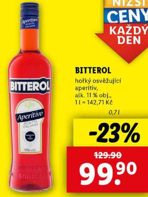 BITTEROL, 0,7 l