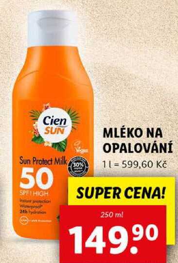 MLÉKO NA OPALOVÁNÍ, 250 ml