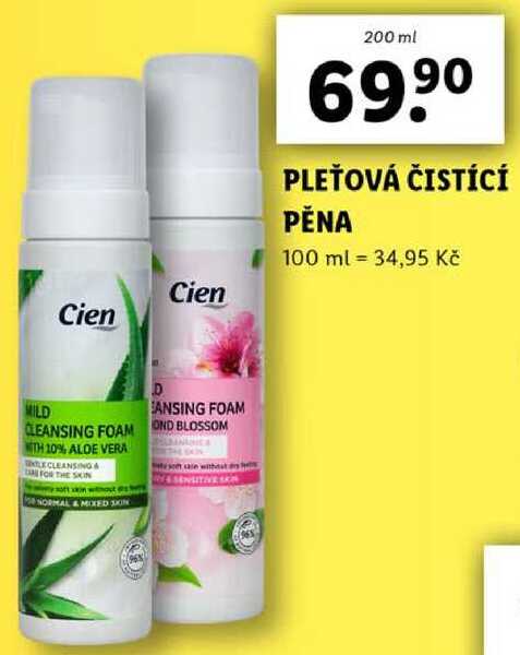 PLEŤOVÁ ČISTÍCÍ PĚNA, 200 ml 