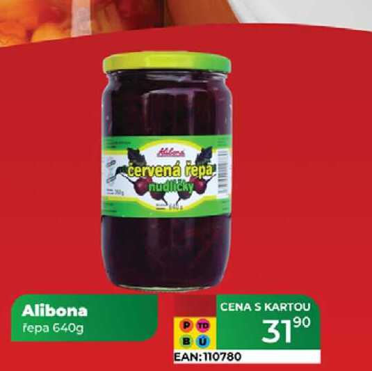 Alibona řepa 640g  