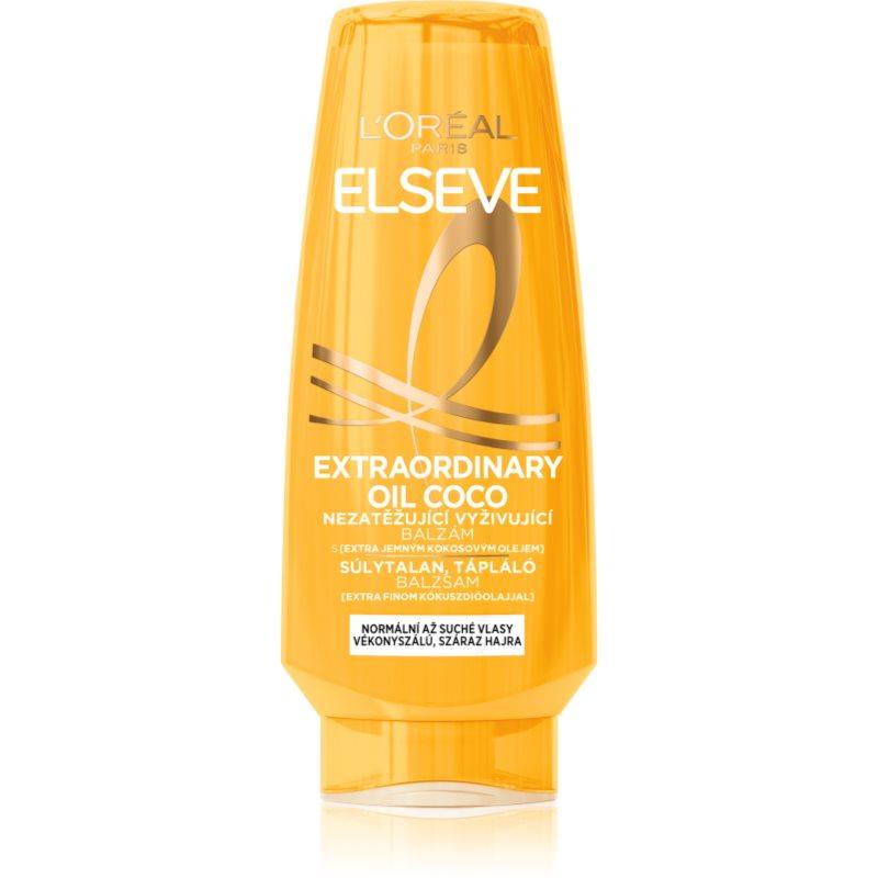 L’Oréal Paris Elseve Extraordinary Oil Coconut vyživující balzám pro normální až suché vlasy 200 ml