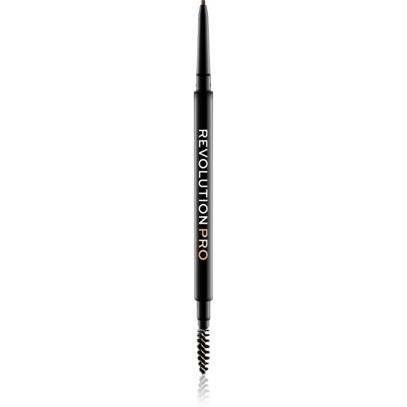 Revolution PRO Microblading tužka na obočí odstín Chocolate 0.04 g