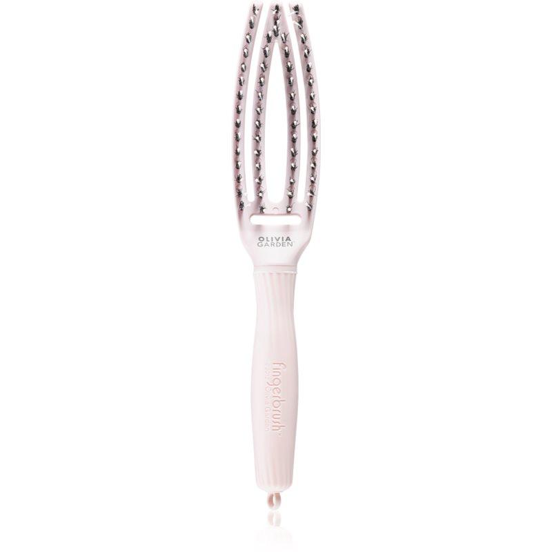 Olivia Garden Fingerbrush Bloom plochý kartáč Small 1 ks