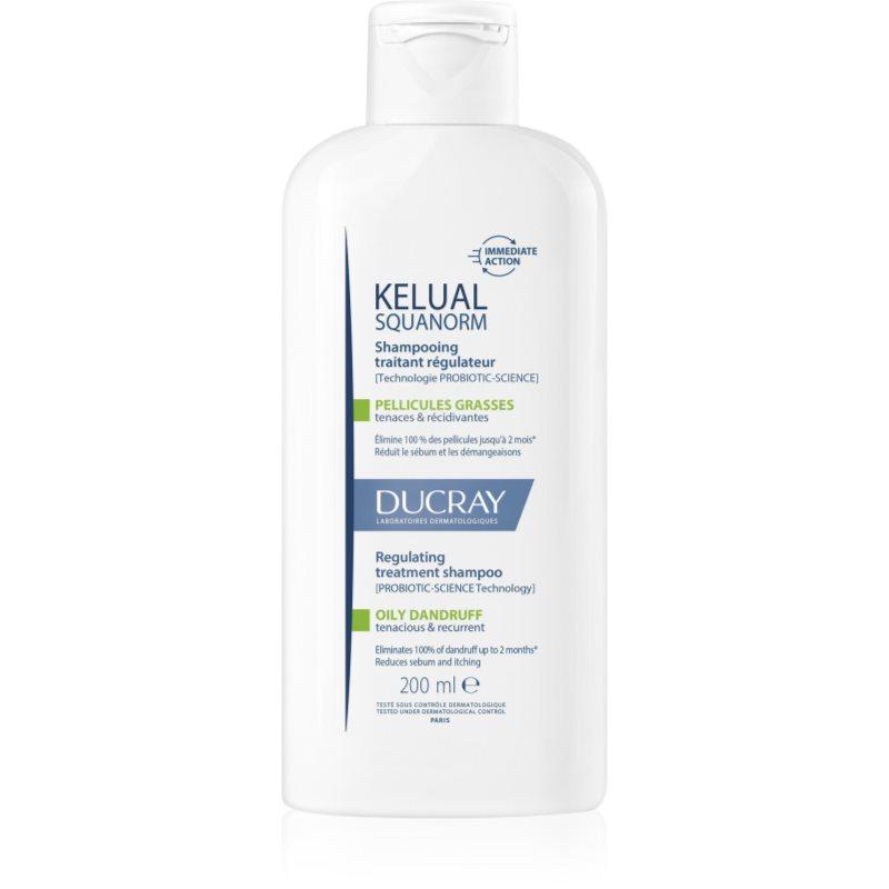 Ducray Kelual Squanorm Regulating Treatment Shampoo Oily Dandruff šampon proti mastným lupům 200 ml