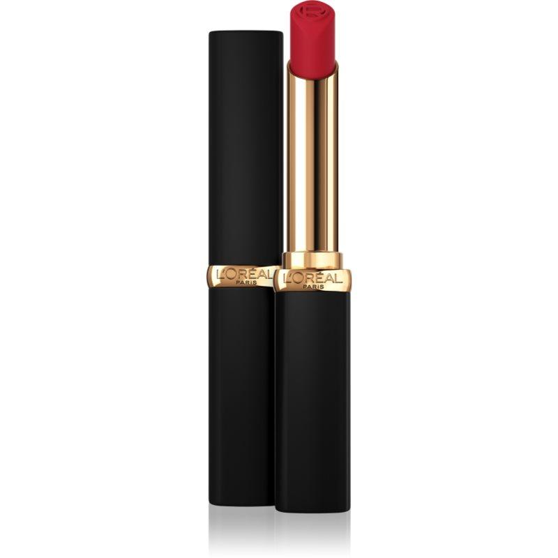 L’Oréal Paris Color Riche Intense Volume Matte Colors of Worth matná hydratační rtěnka odstín Le Rouge Confident 1,8 g