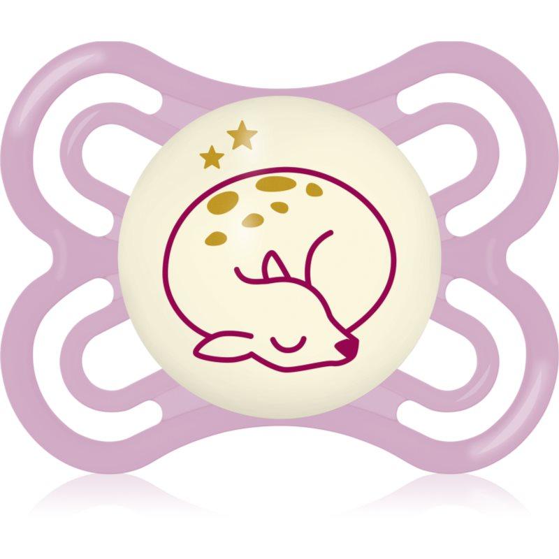 MAM Perfect Night 0+ months dudlík na noc Purple Deer 1 ks