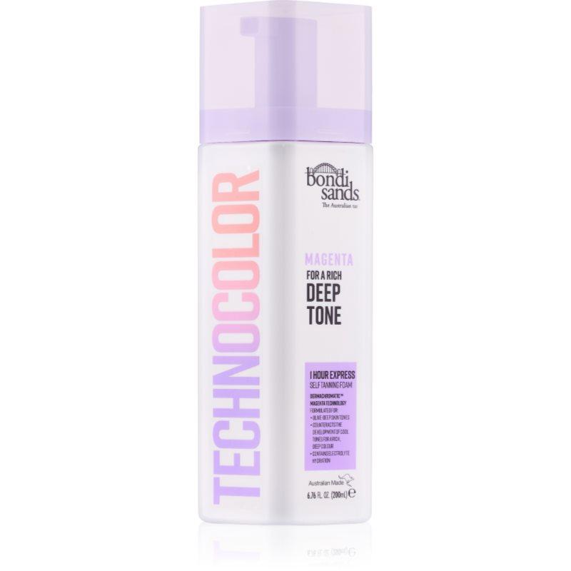 Bondi Sands Technocolor Magenta samoopalovací pěna odstín Deep Rich Tone 200 ml