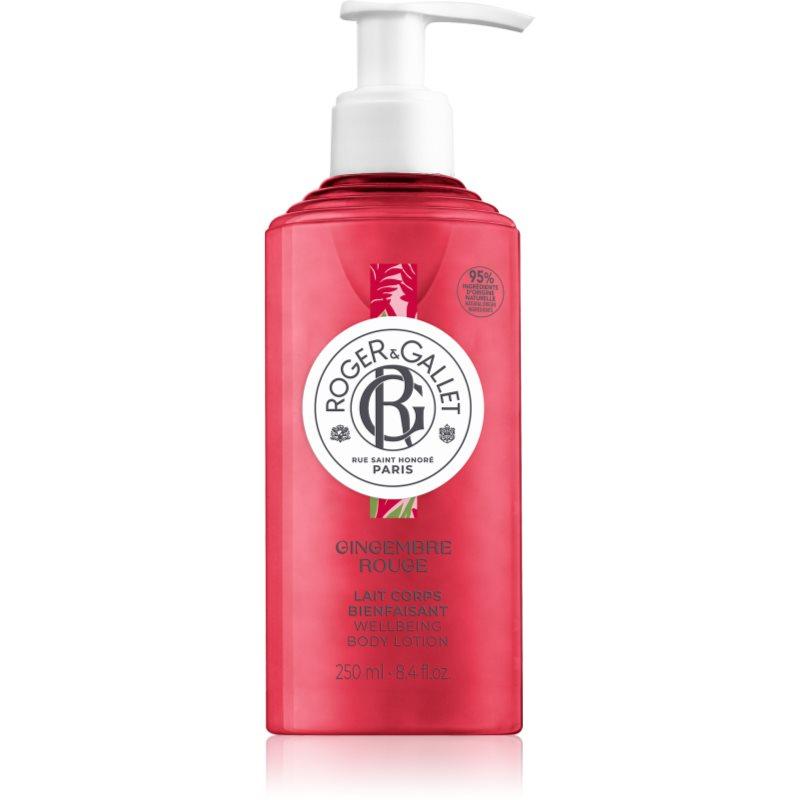 Roger & Gallet Gingembre Rouge parfémované tělové mléko pro ženy 250 ml