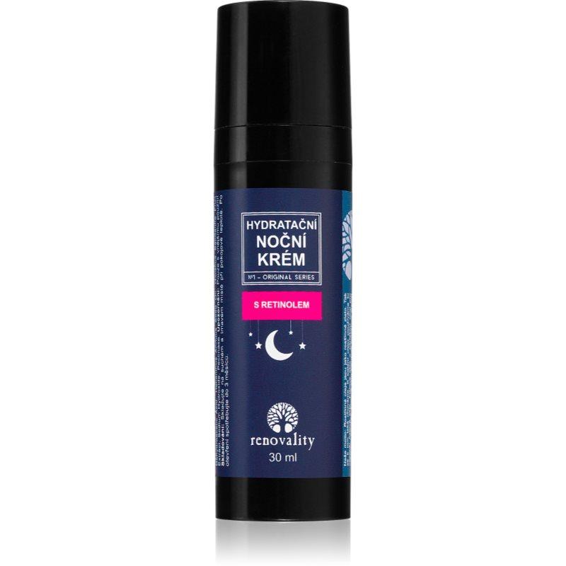 Renovality Hydratační noční krém s retinolem krém proti vráskám 30 ml