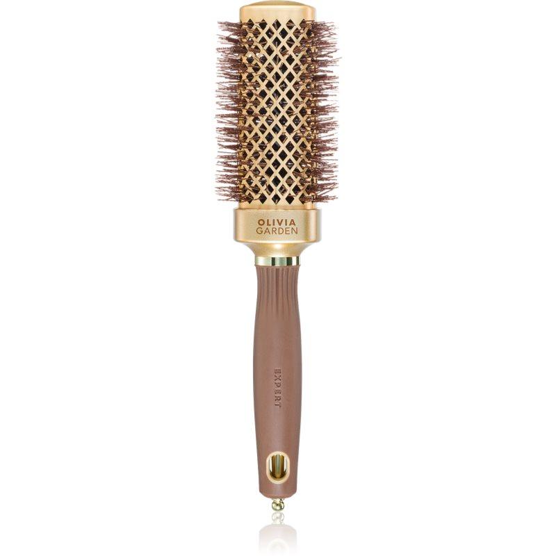 Olivia Garden Expert Straight Wavy hranatý kartáč na foukání 40 mm 1 ks