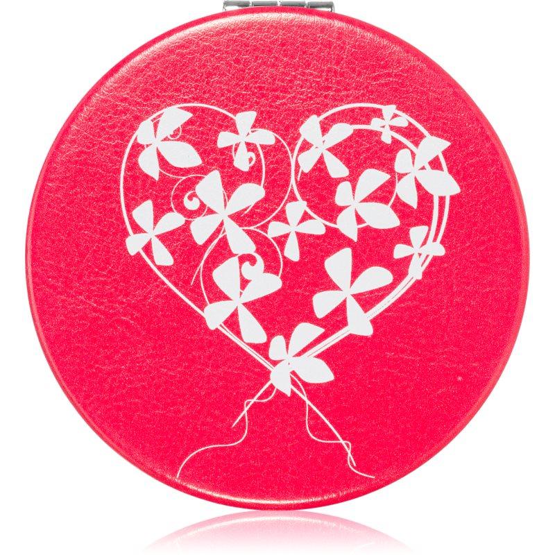 Diva & Nice Cosmetics Accessories Mirror kosmetické zrcátko Heart 1 ks