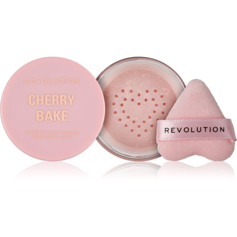 Makeup Revolution Y2k Cherry Bake matující sypký pudr 3.2 g