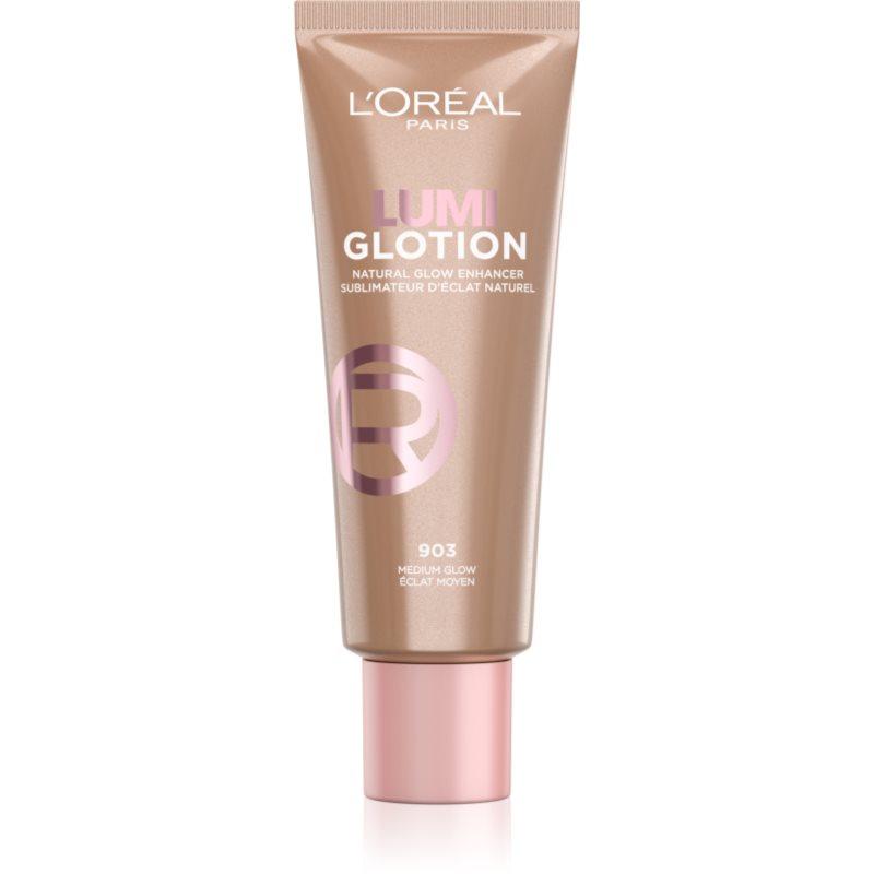 L’Oréal Paris Lumi Glotion krémový rozjasňovač s hydratačním účinkem odstín 903 Medium Glow 40 ml