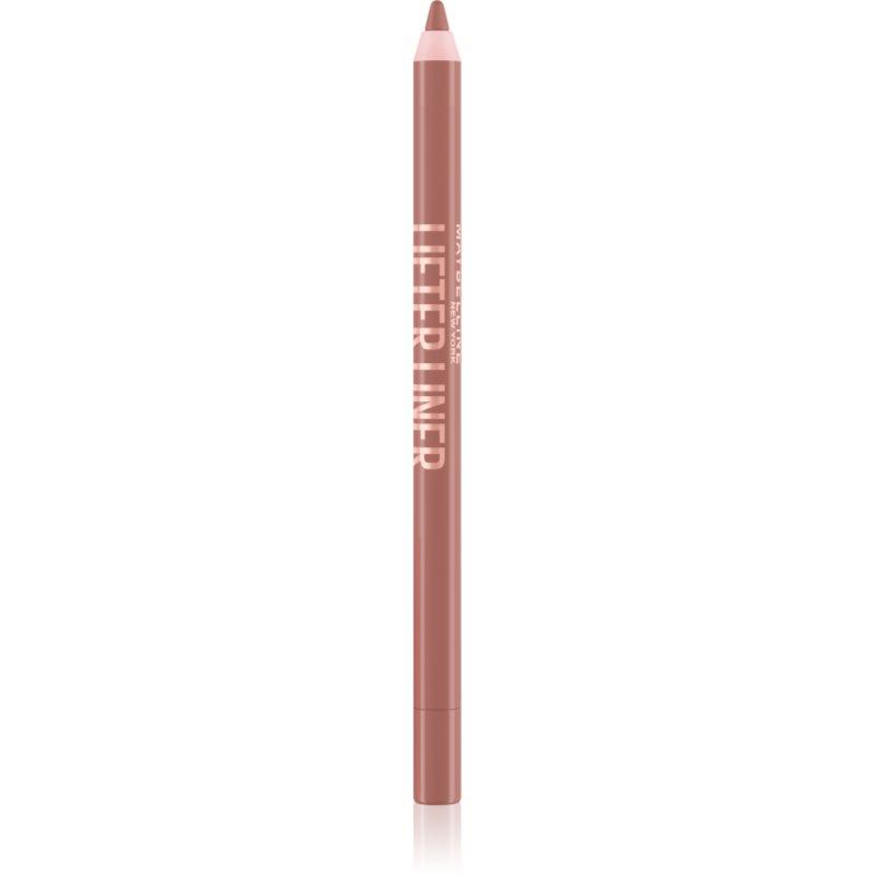 MAYBELLINE NEW YORK Lifter Liner konturovací tužka na rty s hydratačním účinkem odstín 005 On It 1.2 g