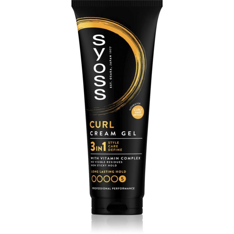 Syoss Curl Control stylingový krém pro definici vln s gelovou texturou 250 ml