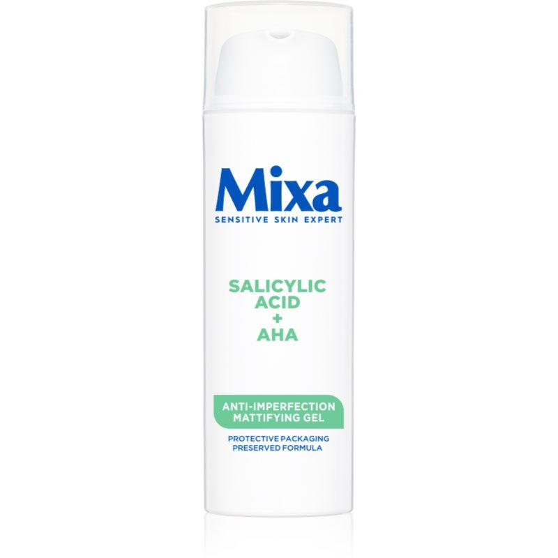 Mixa Anti-Imperfection Mattifying Gel matující gelový krém proti nedokonalostem pleti 50 ml