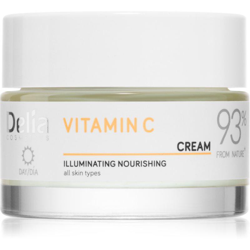 Delia Cosmetics Vitamin C rozjasňující denní krém s vitaminem C 50 ml