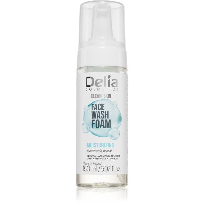Delia Cosmetics Clean Skin čisticí pleťová pěna s hydratačním účinkem 150 ml