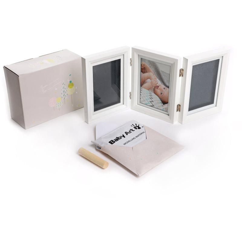 Baby Art My Baby Touch Double White & Black sada na otisk miminka 1 ks