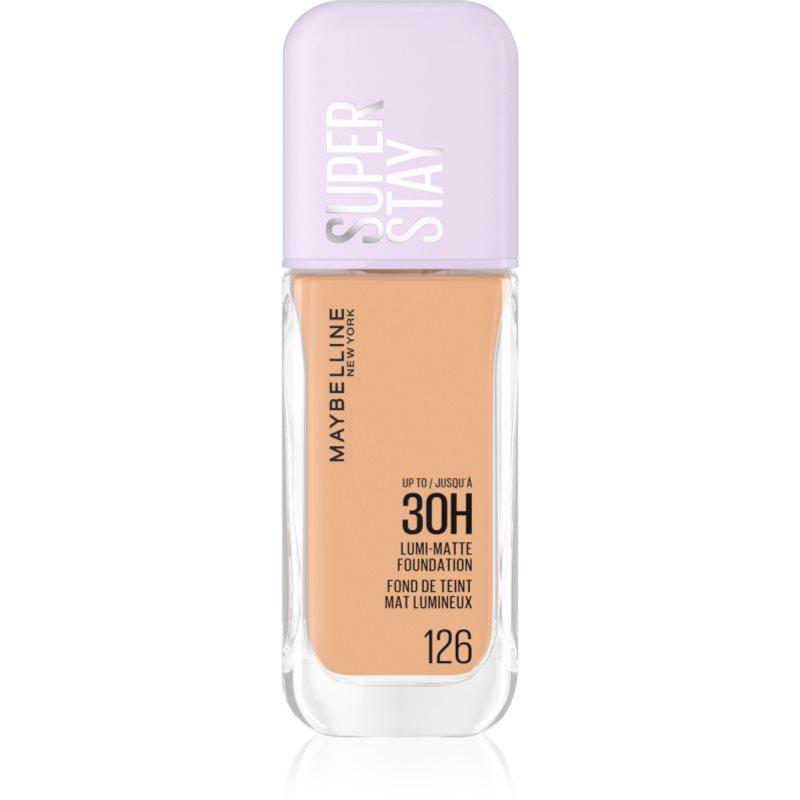MAYBELLINE NEW YORK SuperStay Lumi-Matte lehký make-up pro dlouhotrvající efekt odstín 126 35 ml