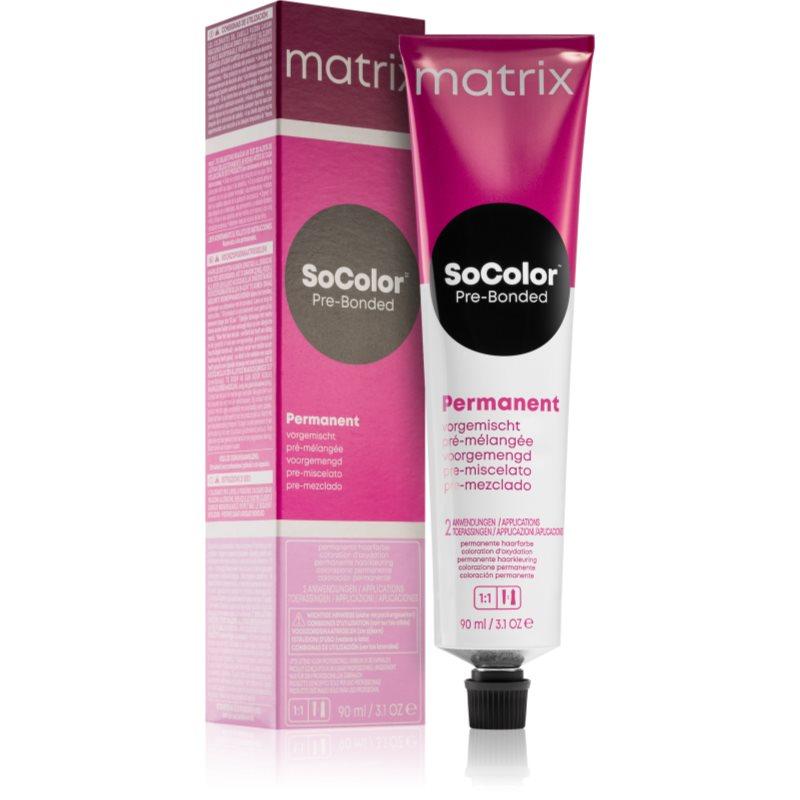 Matrix SoColor Pre-Bonded Blended permanentní barva na vlasy odstín 6RC+ Dark Blond Red Copper 90 ml