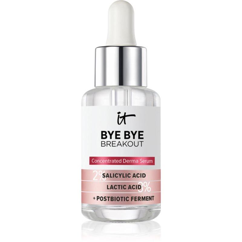 IT Cosmetics Bye Bye Breakout pleťové sérum pro regulaci nadměrného mazotoku a projevů akné s kyselinou salicylovou pro ženy 30 ml
