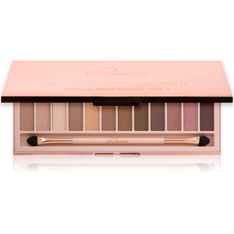 Luvia Cosmetics Endless Nude Shades paleta očních stínů 12x0.8 g