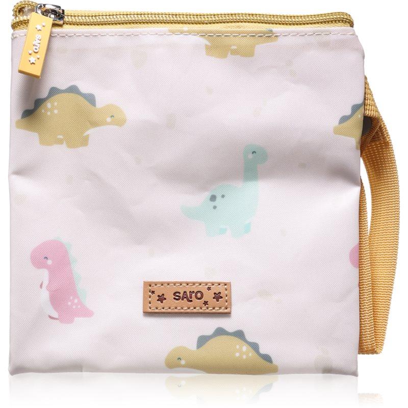 Saro Baby Sandwich Bag sáček na svačinku Mustard 17,5x17,5 cm 1 ks