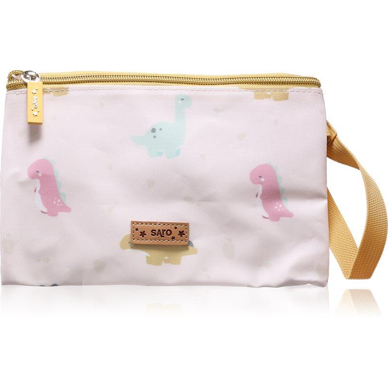 Saro Baby Lunch Bag sáček na svačinku Mustard 14,5x21,5 cm 1 ks