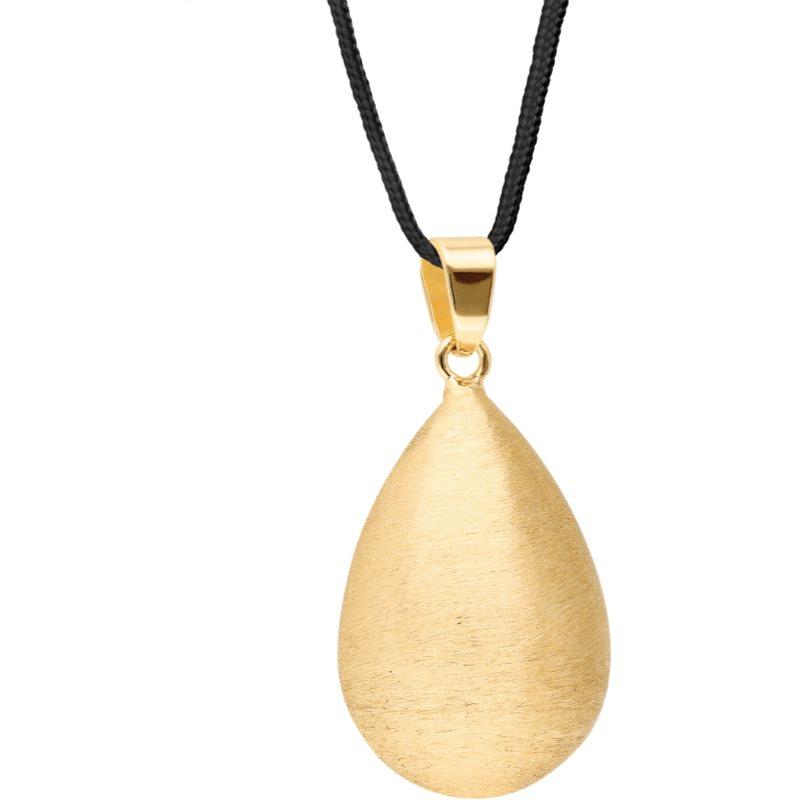 Bola DROP SHAPE těhotenská rolnička Gold 1 ks