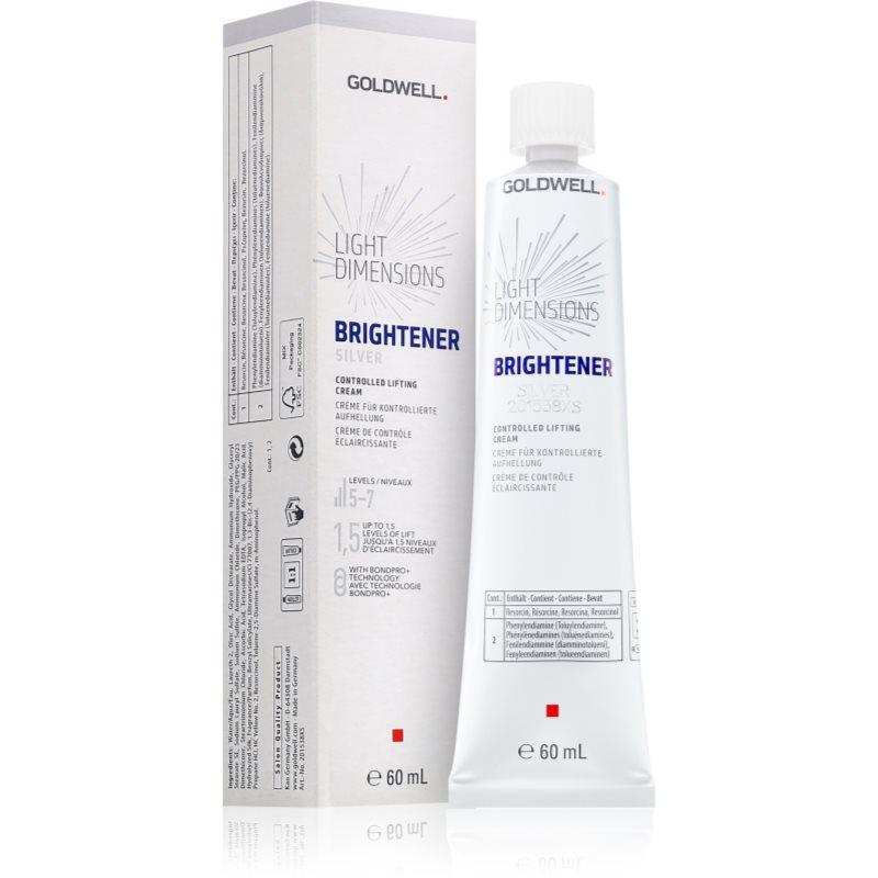 Goldwell Light Dimensions Brightener rozjasňující krém na vlasy odstín Silver 60 ml