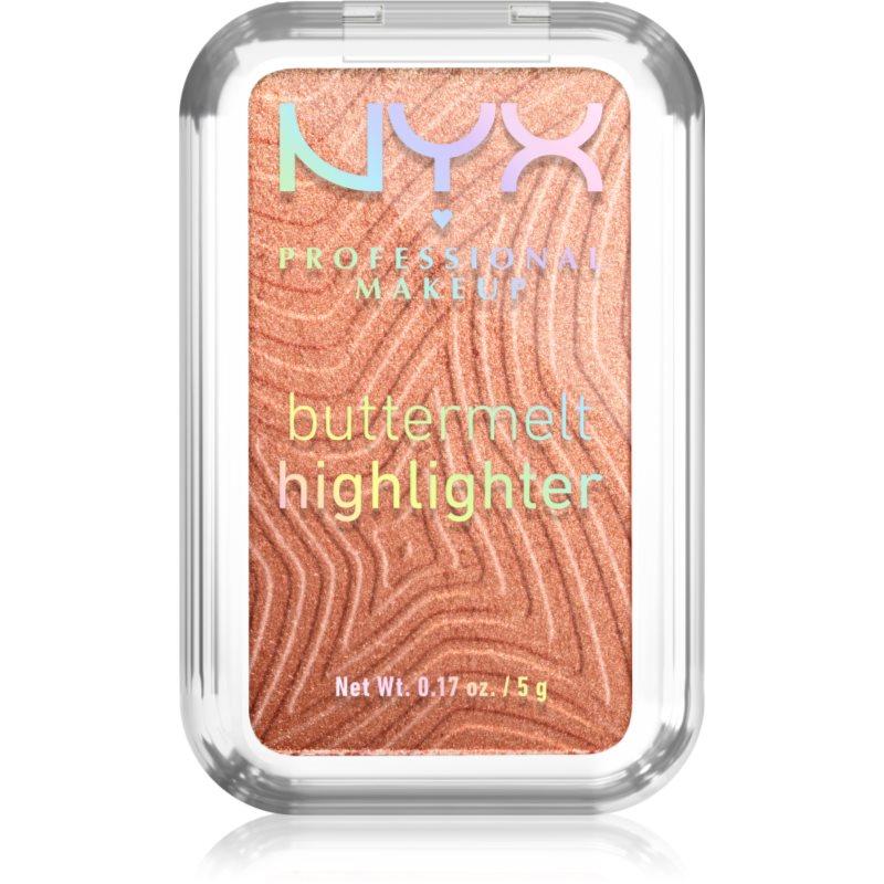 NYX Professional Makeup Buttermelt Highlighter rozjasňovač odstín butta in bronze 35 5 g