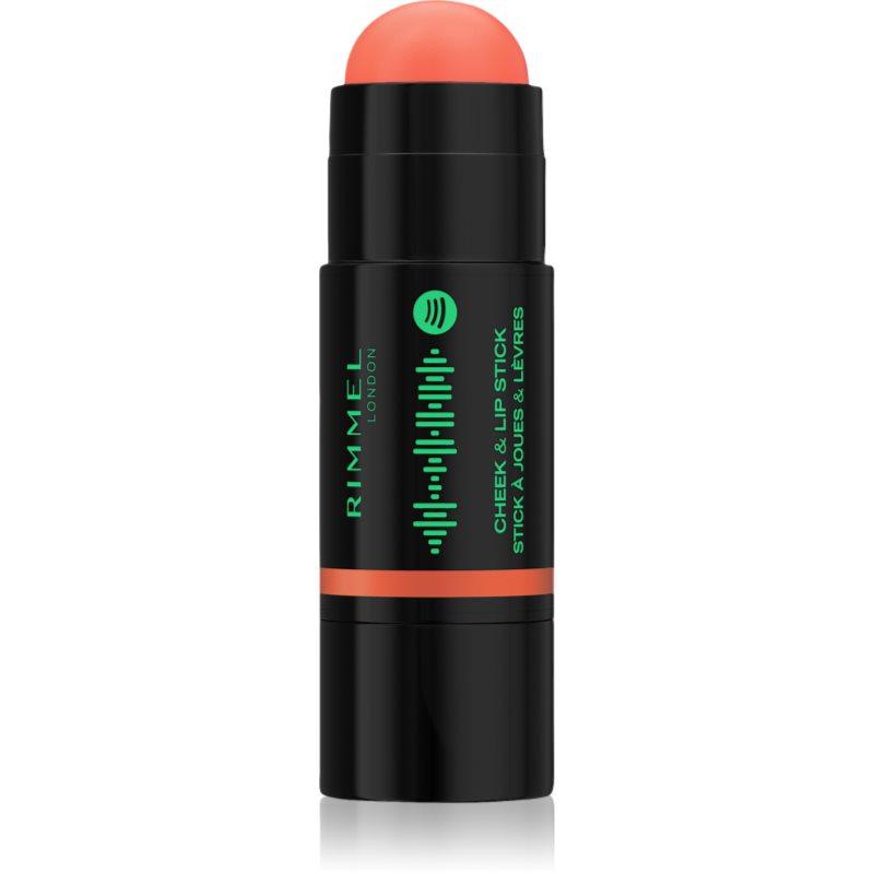 Rimmel Full Volume tvářenka v tyčince odstín 210 Peachy Rythm 6 g
