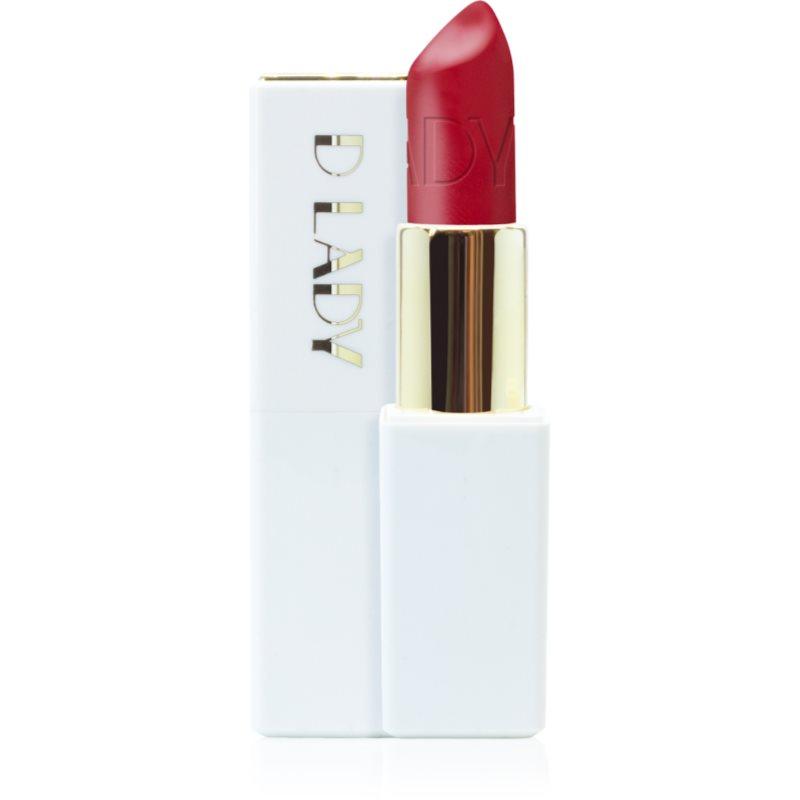 Dermacol D Lady krémová rtěnka se saténovým finišem odstín 10 Lady Flame 4.4 g