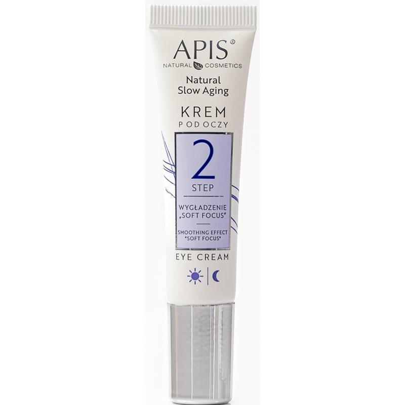 Apis Natural Cosmetics Slow Aging Step 2 vyhlazující oční krém 15 ml