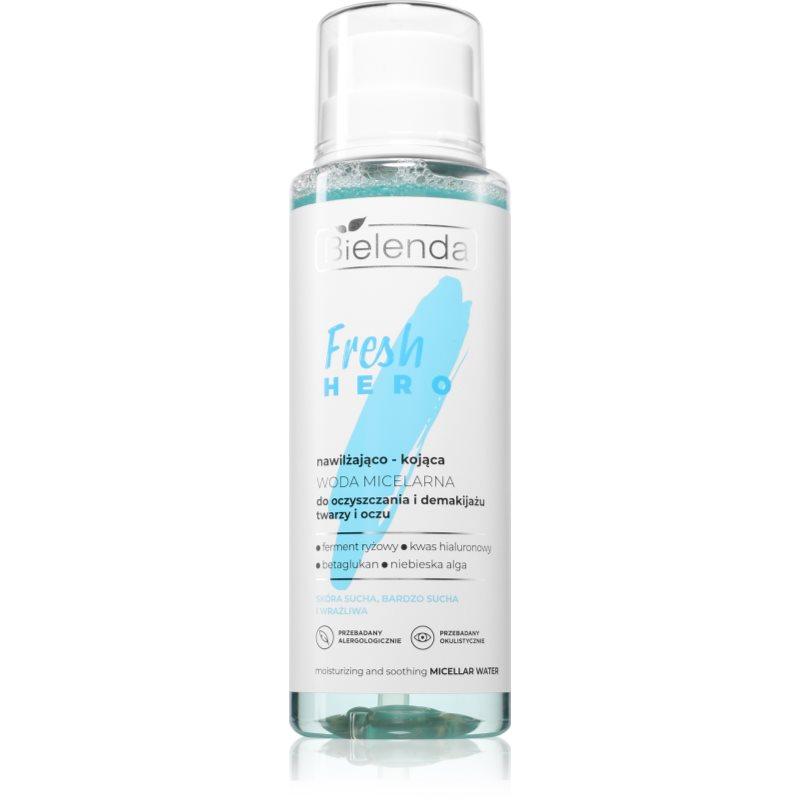 Bielenda Fresh Hero hydratační micelární voda se zklidňujícím účinkem 400 ml