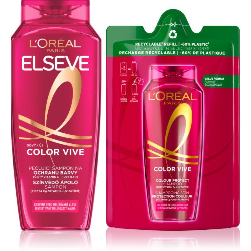 L’Oréal Paris Elseve Color-Vive šampon pro barvené vlasy 2 ks