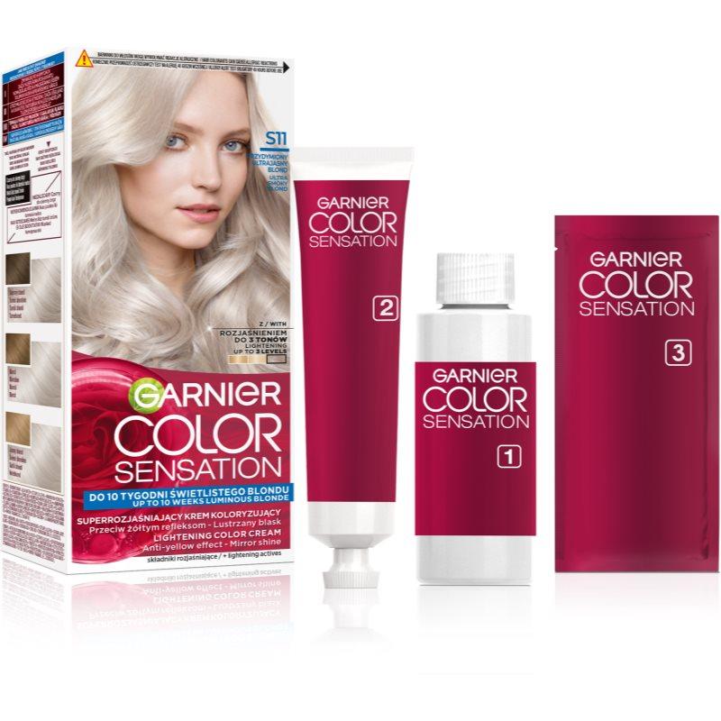 Garnier Color Sensation barva na vlasy odstín S11 Przydymiony Ultrajasny Blond 1 ks