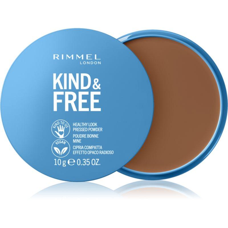 Rimmel Kind & Free matující pudr odstín 50 Deep 10 g