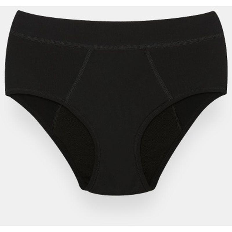 Snuggs Incontinence Recycled Nylon Super Heavy Black pratelné inkontinenční kalhotky velikost L 1 ks