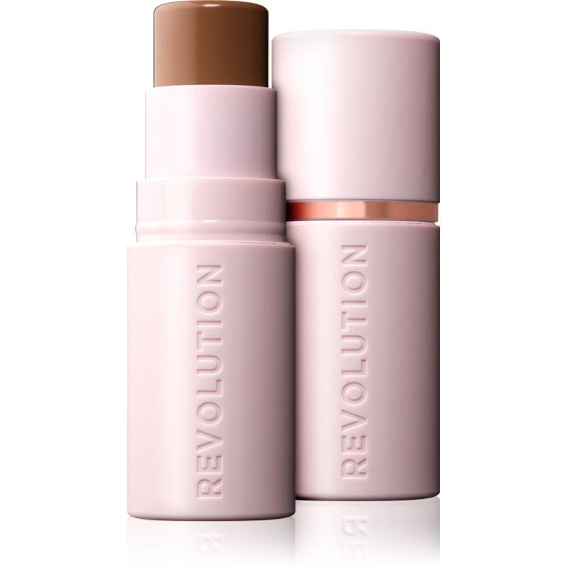 Makeup Revolution Skin Silk Bronzer Stick krémový bronzer v tyčince odstín Light Sunkissed 4.5 g