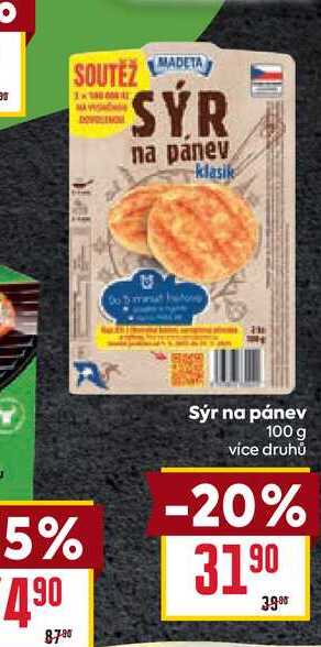Sýr na pánev 100 g 