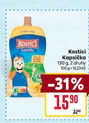 Kostíci Kapsička 130 g
