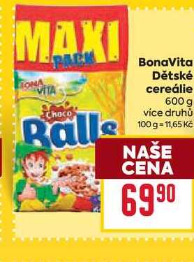 Bona Vita Dětské cereálie 600 g 