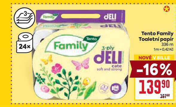 Tento Family Toaletní papír 336 m