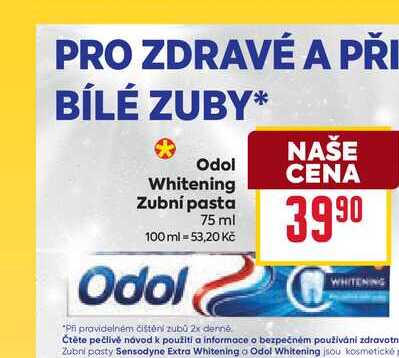 Odol Whitening Zubní pasta 75 ml 