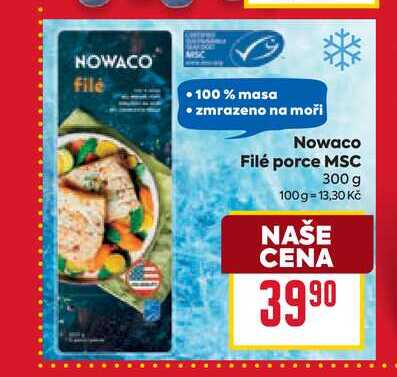 Nowaco Filé porce MSC 300 g 